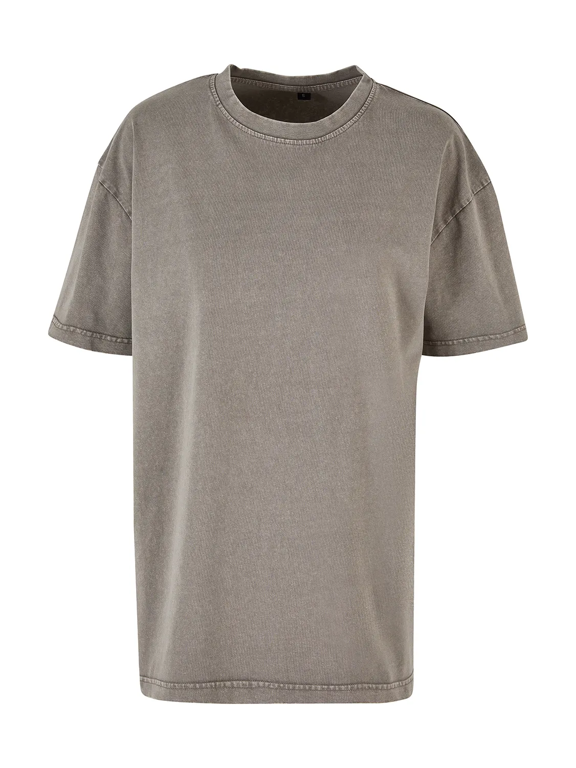 Build Your Brand Ladies Oversized Acid Wash naiste T-särk